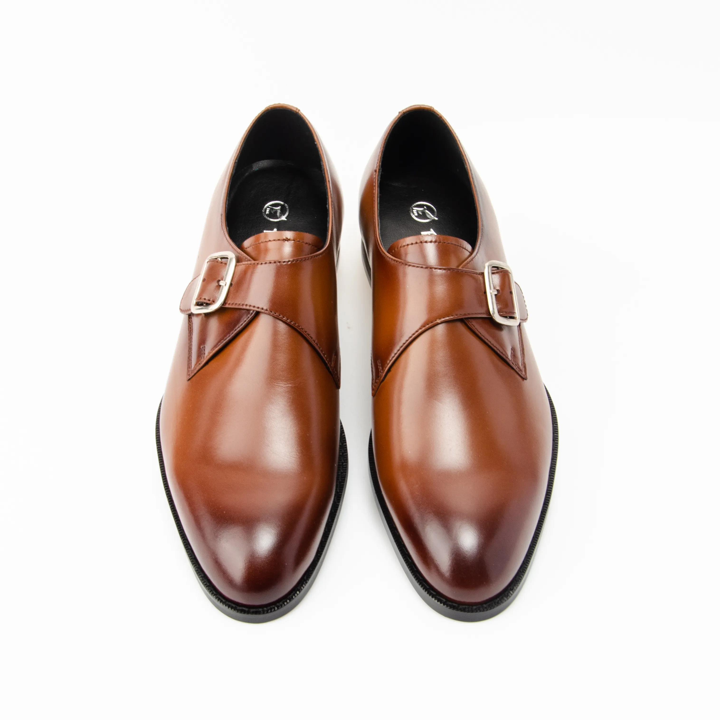 Original Outdoor Italian Monk Strap Men Shoes Custom Genuine Leather Office Shoes