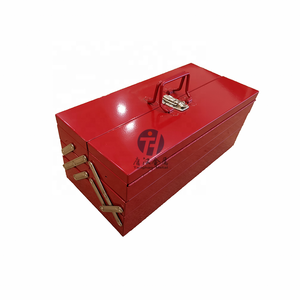 <span class=keywords><strong>Caja</strong></span> <span class=keywords><strong>de</strong></span> <span class=keywords><strong>herramientas</strong></span> <span class=keywords><strong>de</strong></span> 3 capas, portátil y plegable, <span class=keywords><strong>de</strong></span> hierro metálico, con 5 bandejas - Product Image 6
