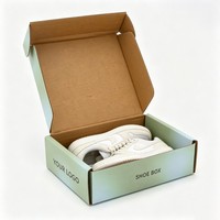 Boîtes d'emballage en carton ondulé de haute qualité, personnalisables avec logo, recyclables, pour chapeaux, vêtements, chaussures, et boîtes cadeaux pour chaussures.