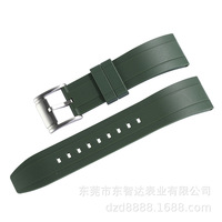Hochwertiges 26mm Silikon Atmungsaktives Smartwatch-Armband mit Klettverschluss für G-Shocks GA2100 Sport-Taucheruhren