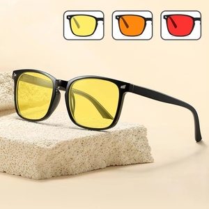 Lentes Nuevas en Rojo, Amarillo y Naranja, Gafas con Protección Contra Luz Azul, Montura Óptica de Moda, Lentes Personalizadas para Mujer y Hombre, Gafas de Lectura - Product Image 1