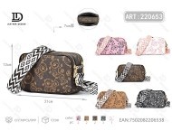 Borsa a Tracolla da Donna con Motivo Orso e Chiusura a Cerniera, per Tutte le Stagioni, in Poliestere - Product Image 1