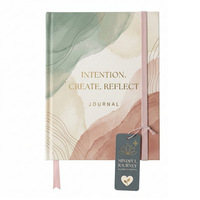 Carnet de notes en tissu spirale personnalisé avec logo, couverture rigide en PP, dorure à chaud, élastique et étiquette cadeau – Vente en gros