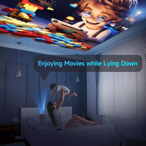 HY320 Mini projecteur portable 4K Android 11 natif 720P/1080P/200ANSI/300ANSI double Wifi6 BT5.0 mise à niveau HY300 projecteur de cinéma - Product Image 4