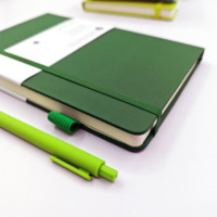 Nouveauté : Journal élégant en papier épais 100 GSM, multicolores, couverture rigide avec bande élastique spécialisée et boucle pratique pour stylo