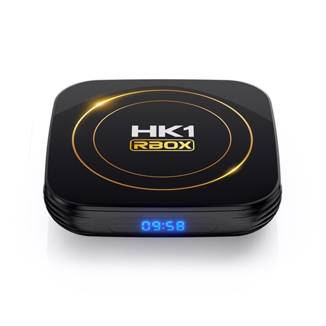 Good Quality HK1 Rbox H8S Allwinner H618 Android 12 4K HDR TV Box 100M 2.4GHz/5GHz WiFi 2G 4G RAM 16G 32G 64G ROM Set Top TV Box