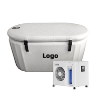 Refroidisseur d'eau ICEGALAX, meilleur refroidisseur d'eau, unité de refroidissement 1/2 CV, refroidisseur d'eau 1 CV, bain de glace portable, refroidisseur de bain de glace avec baignoire