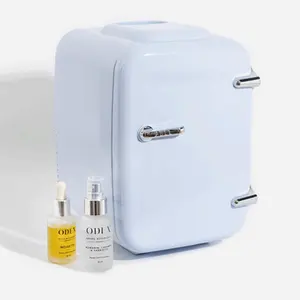 Retro Frigidaire carino Mini frigo di bellezza piccolo frigorifero cosmetico per scrivania camera da letto dormitorio a buon mercato
