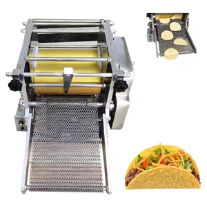 High Quality Industrial 304 Stainless Steel Motor-Driven Mexican Tortilla <b>Machine</b> with 30 Pcs/Min Capacity - Product Image 1