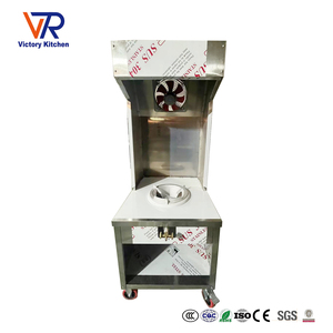 เตาเหล็กสแตนเลสแบบเคลื่อนที่สำหรับร้านอาหารริมทางในมาเลเซีย ยี่ห้อ VICTORY KITCHEN พร้อมพัดลมในตัว - Product Image 4