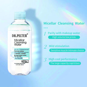 Personnalisation d'étiquettes OEM/ODM <span class=keywords><strong>eau</strong></span> <span class=keywords><strong>micellaire</strong></span> pour maquillage imperméable, sans huile, sans alcool, nettoyant pour le visage et démaquillant - Product Image 3