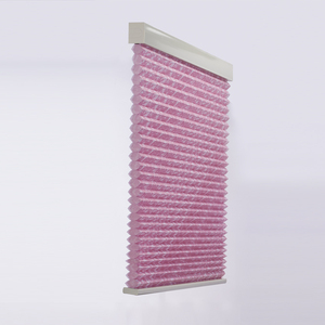 Persianas de interior para ventana, Control remoto eléctrico, color <span class=keywords><strong>rosa</strong></span>, automáticas, opacas, motorizadas, panal - Product Image 2