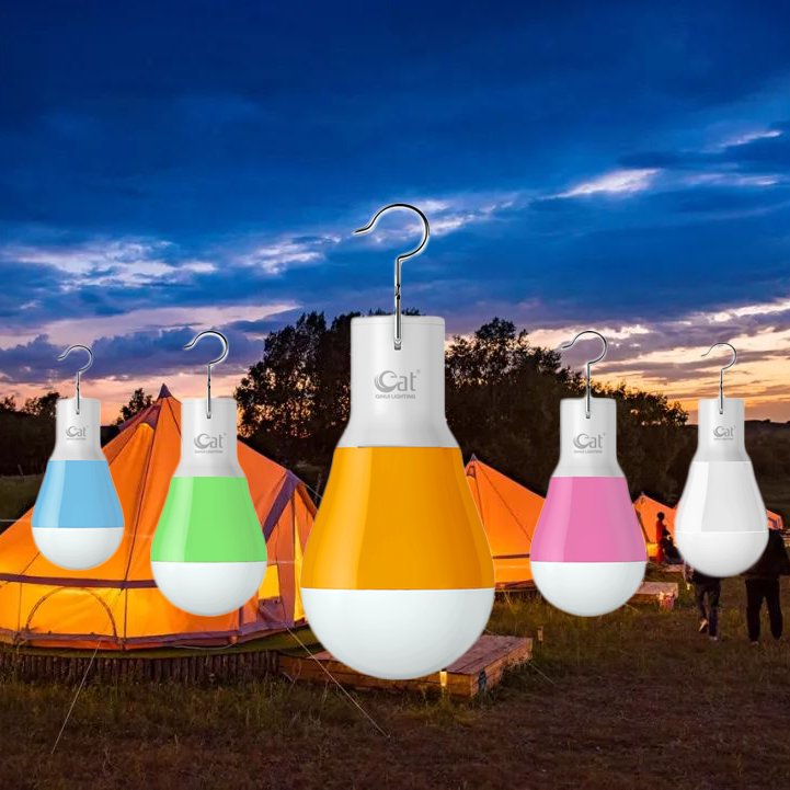 Портативная резервная лампа 5 Вт, светодиодная лампа для экстренного времени на 5-7 часов