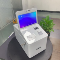 restaurant à emporter KFC à écran tactile de 27 32 pouces Imprimante libre-service Kiosque de paiement de commande automatique