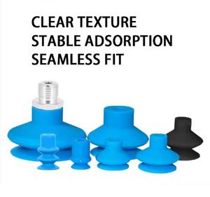Wenjin lengan silinder <span class=keywords><strong>robot</strong></span> pneumatik industri cangkir hisap vakum karet silikon kuat nosel bergelombang FGA11 dicetak - Product Image 2