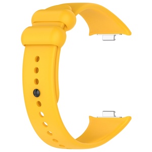 Gran oferta de correa para Xiaomi <span class=keywords><strong>Mi</strong></span> <span class=keywords><strong>Band</strong></span> 8, pulsera deportiva de Color sólido integrada de silicona suave para Xiaomi Watch <span class=keywords><strong>Band</strong></span> 7 Correa - Product Image 4