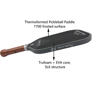 Nouvelle conception de raquette de pickleball <span class=keywords><strong>Selkirk</strong></span> T700 en carbone givré Trufoam+EVA Core thermoformé, approuvée par l'USAPA, entraînement, raquette de 16 mm - Product Image 3