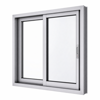 Ventana Corredera Horizontal de Aluminio Resistente a la Intemperie con Rendimiento Estable para Aplicaciones en Exteriores en Todas las Estaciones