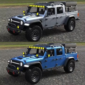 CHUANGKE CK5812 1/7 4WD Professioneller RC Crawler 6mm CNC-Chassis Hobbywing FOC Brushless 4S Umschaltbar FWD RWD 4WD Truck - Product Image 5
