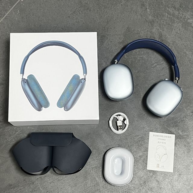 High Quality 1:1 Wireless Earphones Air Max Magnetic Ear Pads with Active Noise Reduction for Head Mounted Headphones