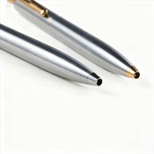 Hot-selling Customizable Metal Ballpoint <b>Pen</b> Slim Signature Personalized <b>Silver</b> Feather Body UV Printing Corporate <b>Pen</b> - Product Image 5