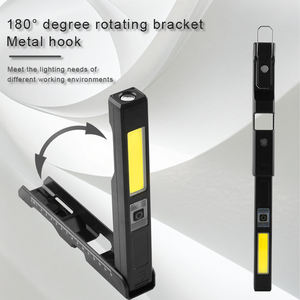 Lampe mécanique à <span class=keywords><strong>LED</strong></span> magnétique multifonctionnelle avec règle pour atelier de réparation de <span class=keywords><strong>voiture</strong></span> Lampe de travail COB rechargeable pliable - Product Image 6