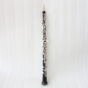 Oboe de alta calidad, instrumento de oboe chino de nivel profesional, <span class=keywords><strong>cuerpo</strong></span> óseo plano E plateado C, incluye estuche de oboe y caña - Product Image 1