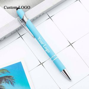 Bolígrafo con Logotipo OEM y Recubrimiento Suave en Aerosol para Recuerdos de Boda y Regalos para la Fiesta Nupcial - Product Image 1