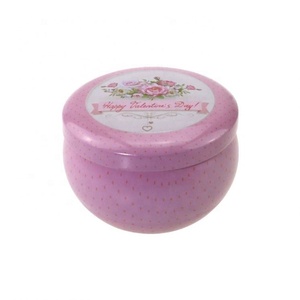 Wholesale 2.2oz 4oz Candy Container Tin Can <b>Gift</b> <b>Box</b> Stock <b>Round</b> Metal Tea Tinplate Jar Scented Candle Jars - Product Image 5