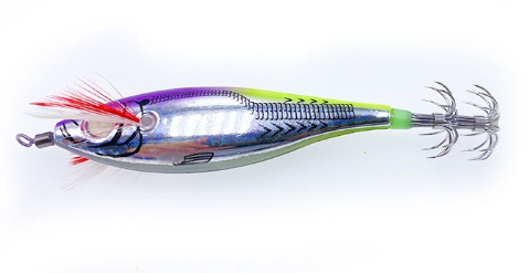 7cm toto laser curved tail wooden shrimp-size 40