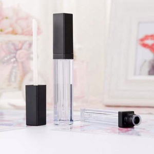 Custom Lipgloss Packaging Bottle Container With Brush <b>Plastic</b> Lip Gloss Cosmetic Empty <b>Tube</b> - Product Image 3