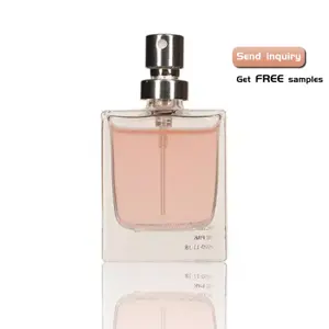 주문 로고 빈 정연한 유리 30ml 작은 향수 살포 병 도매 화장품 Botol Parfum 60ml 2 oz 1oz