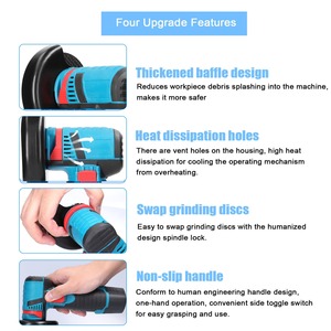 Factory Price 12V Cordless <b>Mini</b> Die Brushed Motor Switch 3 Inch Industrial Grinding Disc DIY Power Tool Polishing AGD25A 12v Cor - Product Image 1