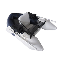 Nouveau Design de flotteur de pêche pliable en Pvc, Tube de mouche en Alu, bateau à voile d'eau au sol avec support de tige