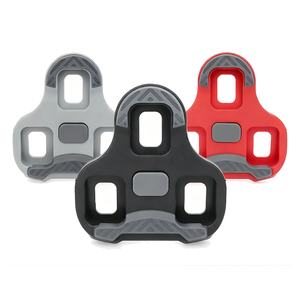 Calas de Bicicleta de Carretera de 3 Orificios Compatibles con LOOK <span class=keywords><strong>KEO</strong></span>, 0/4.5/9 °   Zapatillas Universales de Ciclismo sin Cordones de Nailon Flotante para Interiores/Exteriores - Product Image 1