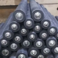 Rouleau antidérapant recouvert de caoutchouc pour équipement textile et de transport destiné à l'impression