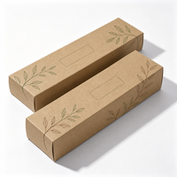 Boîte en papier kraft texturé mat OEM, deux pièces (couvercle et base), avec insert de cuisson et séparateur, pour présentation de gâteaux et pains.
