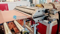 Máquina de Extrusión Automática para Láminas de Techo de PVC Corrugado de Doble Pared, Resistentes al Fuego e Impermeables, para Talleres y Casas de Campo