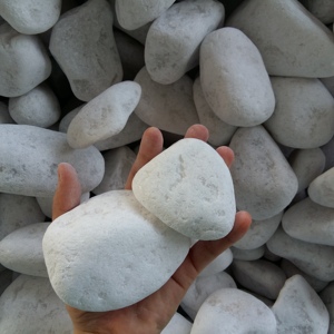 White pebble decorative for garden paving stone - Product Image 2