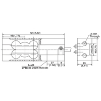 Tensión de alta precisión AVIC Electronics L6C Teoría de resistencia a la compresión Sensor de fuerza Célula de carga de peso para básculas