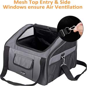 Welpen-Autositz, Wasserdicht und Waschbar, Sicherheits-Sitzerhöhung für Hunde, Lagerware zum Günstigeren Preis - Product Image 3