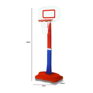 Support de basket-ball en plastique jouet personnalisé ajouter logo sport saut jouet ensemble de basket-ball Offre Spéciale support de basket-ball réglable extérieur pour les enfants - Product Image 3