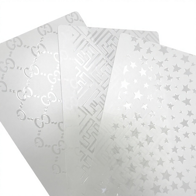Hot Sale 3D Relief Transparent Embossed Back Film Phone Sticker Sheets PVC Mobile Skin Making Cutting Machine Various Design