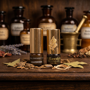 Extracto de Agarwood de Borneo de 1 ml, Aceite de Oud de Kalimantan con Notas Resinosas de Madera para Perfumería Fina, Composición de Fragancias y Aromaterapia - Product Image 1