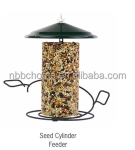 Bocheng Vườn Chim trung chuyển màu xanh lá cây nắp phong cách mới dọc hạt giống xi lanh nhăn tráng chim trung chuyển móc áo cho thu hút Hoang Dã - Product Image 3