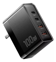 Adaptateur universel Europe Type-c 100 w Chargeurs muraux multi USB 4 en 1 Charge rapide pour téléphone portable Chargeur Gan 100w Chargeur USB c UK