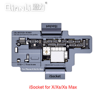 QIANLI ISocket Doppeldeck-Motherboard-Funktions tester für iPhone X XS Max 11 12 13 14 Motherboard-Halterung für Mobiltelefone
