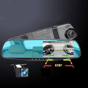 Hot sale10 inch chu kỳ ghi âm thực tế chuyên nghiệp xe kép Dash <span class=keywords><strong>Cam</strong></span> với GPS - Product Image 5