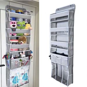 4 Shelf Hanging Door Organizer with 10 Side Pockets and 1 Large Capacity Pockets for Bedroom Over the Door Organizer - Product Image 3