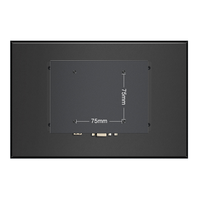 Wholesale Price 12.1" 12" Wall Mount Metal Snap Wide Touch Screen Ear Mounted Industrial Panel Computer Industri Monitors
